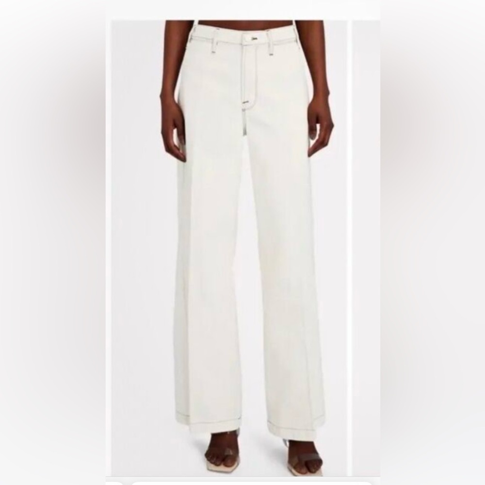 NWOT FRAME DENIM le pixie baggy palazzo jeans